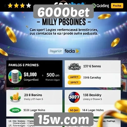 Plataforma 6000bet tem promoções exclusivas